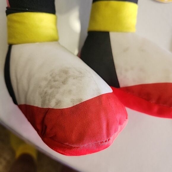 Toy Factory SONIC THE HEDGEHOG - Shadow Jumbo Giant Plush 24" Big Head w/ Tag - Picture 3 of 4